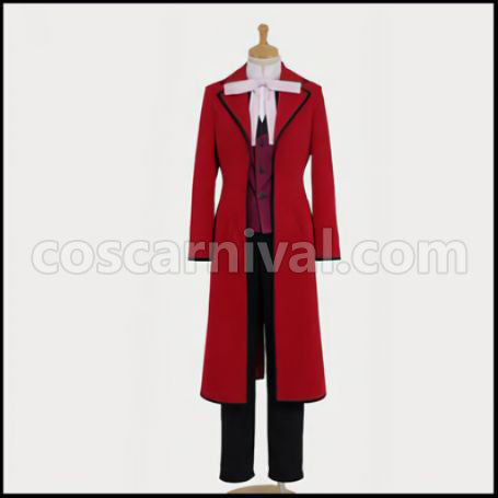 Black Butler Grell Sutcliff Cosplay Costume coscarnival - Front View