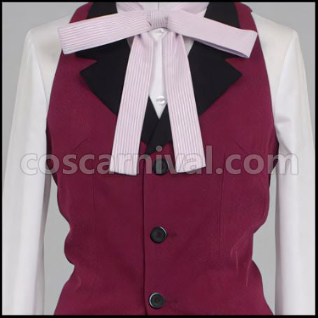 Black Butler Grell Sutcliff Cosplay Costume coscarnival - Color and Pattern