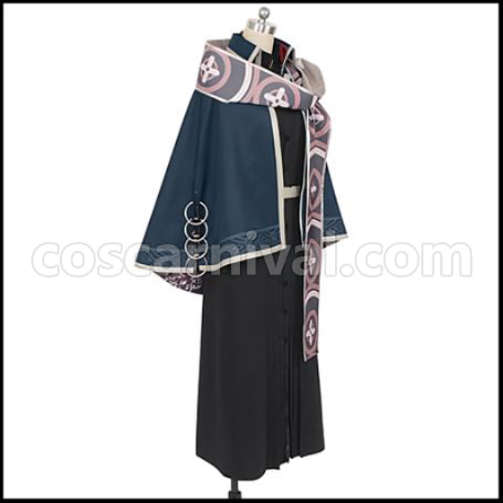 The Wizard's Promise Mahoyaku East Country Faust Cosplay Costume coscarnival - Back View