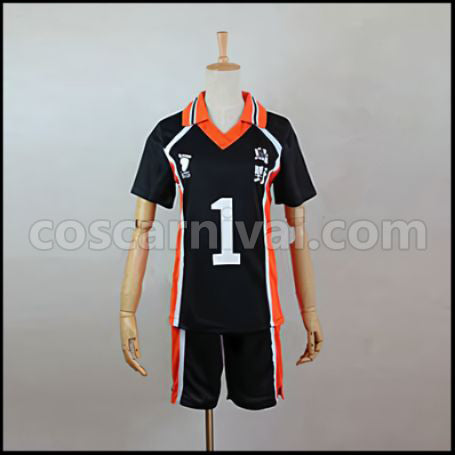 Haikyuu!! Daichi Sawamura Karasuno High School Volleyball Club Captain Uniform Cosplay Costume coscarnival - Front View
