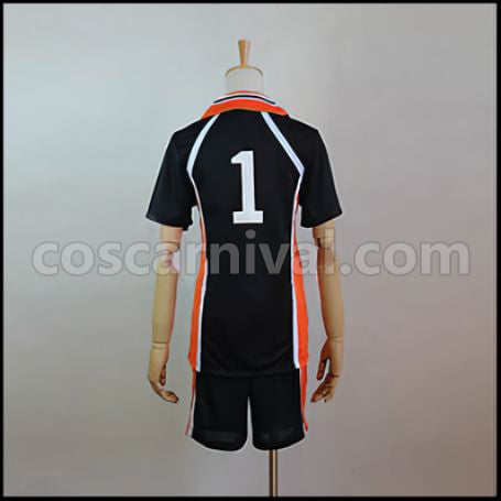 Haikyuu!! Daichi Sawamura Karasuno High School Volleyball Club Captain Uniform Cosplay Costume coscarnival - Side Profile