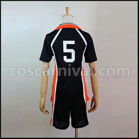 Haikyuu!! Ryunosuke Tanaka Karasuno High School Volleyball Club Vice-Captain Uniform Cosplay Costume coscarnival - Side Profile