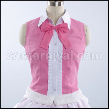 Danganronpa: Trigger Happy Havoc Sayaka Maizono Cosplay Costume coscarnival - Side Profile