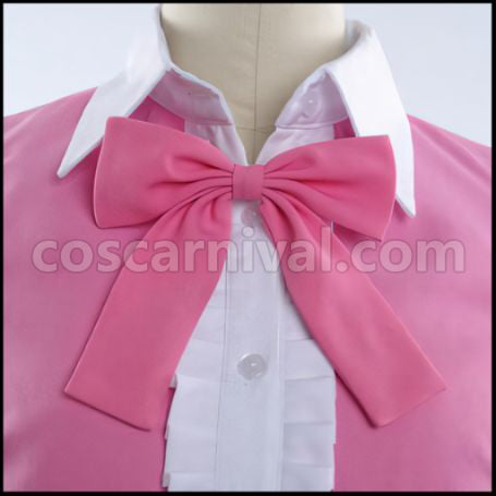 Danganronpa: Trigger Happy Havoc Sayaka Maizono Cosplay Costume coscarnival - Detail Close-up