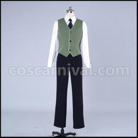 Danganronpa: Trigger Happy Havoc Byakuya Togami Cosplay Costume coscarnival - Back View