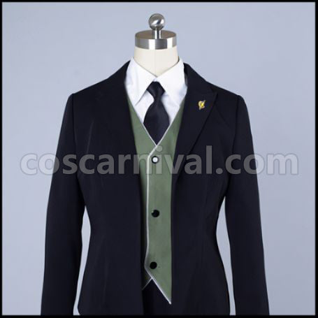 Danganronpa: Trigger Happy Havoc Byakuya Togami Cosplay Costume coscarnival - Collar Design