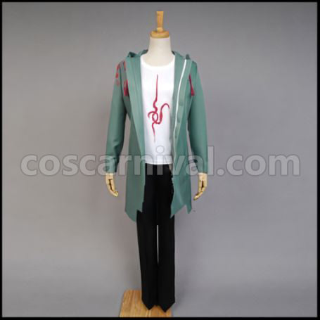 Super Danganronpa 2 Goodbye Despair Nagito Komaeda Cosplay Costume coscarnival - Front View