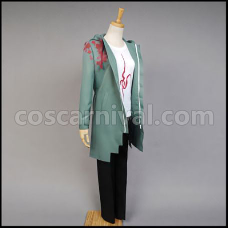 Super Danganronpa 2 Goodbye Despair Nagito Komaeda Cosplay Costume coscarnival - Side Profile