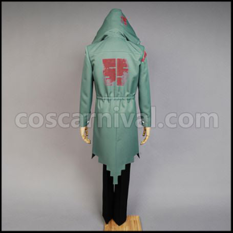 Super Danganronpa 2 Goodbye Despair Nagito Komaeda Cosplay Costume coscarnival - Collar Design