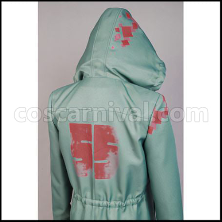 Super Danganronpa 2 Goodbye Despair Nagito Komaeda Cosplay Costume coscarnival - Cuff Style