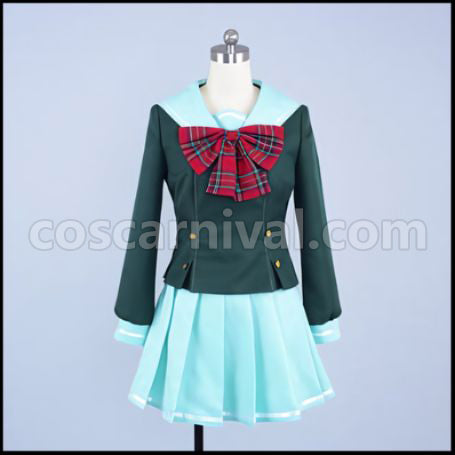 The Devil Is a Part-Timer! Chiho Sasaki Cosplay Costume coscarnival - Front View