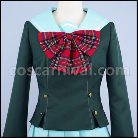 The Devil Is a Part-Timer! Chiho Sasaki Cosplay Costume coscarnival - Side Profile