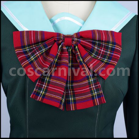 The Devil Is a Part-Timer! Chiho Sasaki Cosplay Costume coscarnival - Detail Close-up