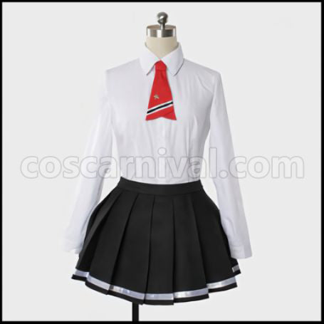Kamigami no Asobi Kusanagi Yui School Uniform Cosplay Costume coscarnival - Side Profile