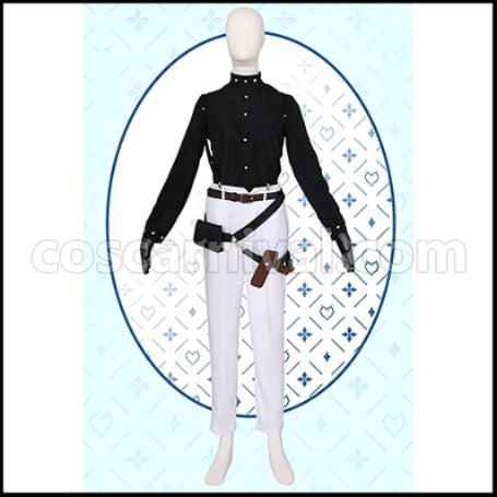 [Nijisanji Costume] Nijisanji VTuber Ike Eveland Cosplay Costume coscarnival - Collar Design