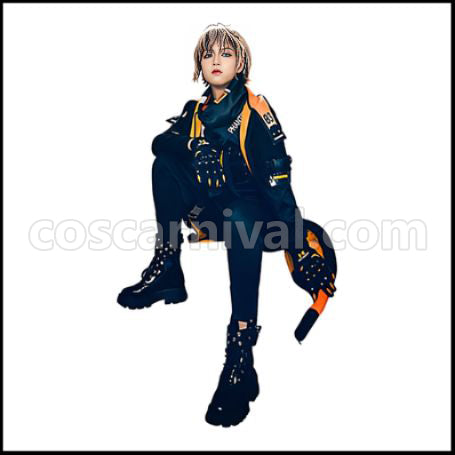 [Nijisanji Costume] Nijisanji VTuber Alban Knox Cosplay Costume coscarnival - Front View