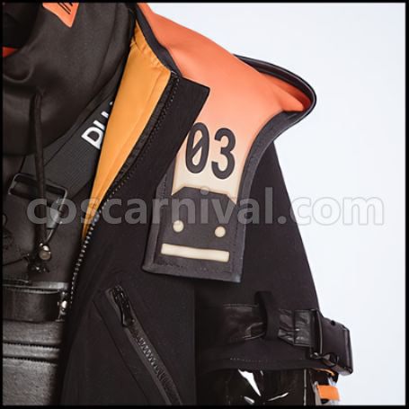 [Nijisanji Costume] Nijisanji VTuber Alban Knox Cosplay Costume coscarnival - Side Profile