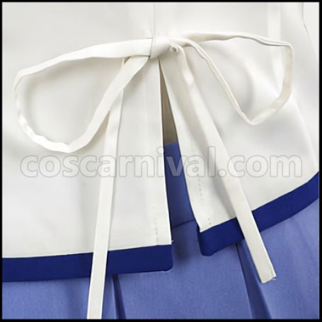 Angel Beats! SSS Uniform Yui Cosplay Costume coscarnival - Detail Close-up