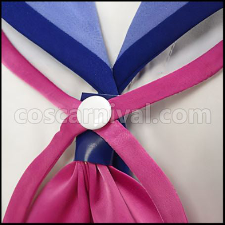 Angel Beats! SSS Uniform Yui Cosplay Costume coscarnival - Hem Detail