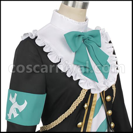 Uma Musume Pretty Derby Mejiro McQueen Cosplay Costume coscarnival - Hem Detail