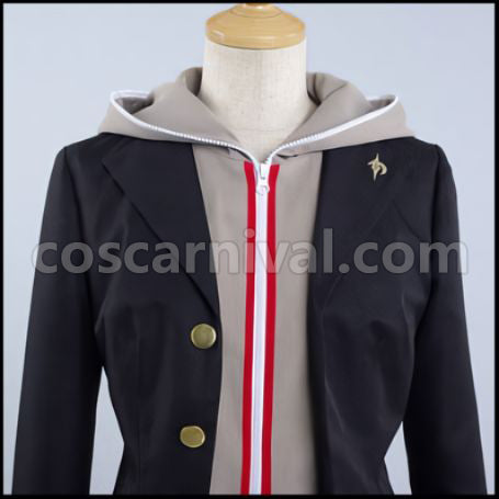 Danganronpa: Trigger Happy Havoc Makoto Naegi Cosplay Costume coscarnival - Side Profile