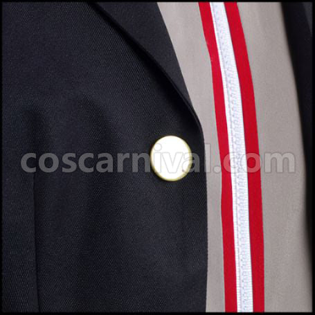 Danganronpa: Trigger Happy Havoc Makoto Naegi Cosplay Costume coscarnival - Collar Design