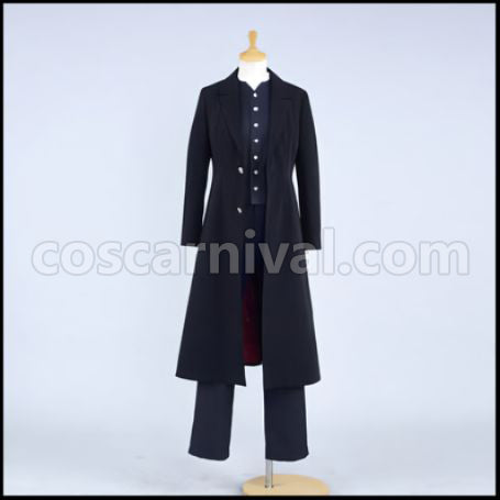 Gintama The Final Movie Toshiro Hijikata Cosplay Costume coscarnival - Front View