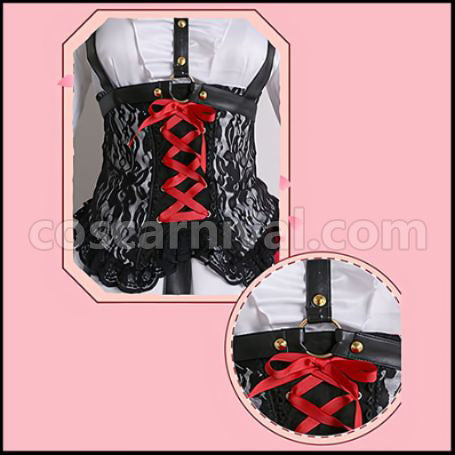 Hatsune Miku: Colorful Stage! Mizuki Akiyama Cosplay Costume coscarnival - Detail Close-up