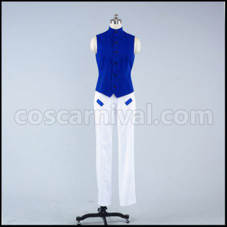 Uta no Prince-sama Maji LOVE 2000% Masato Hijirikawa Deluxe Version Cosplay Costume coscarnival - Back View
