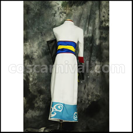 Gintama The Final Movie Kagura Cosplay Costume coscarnival - Back View