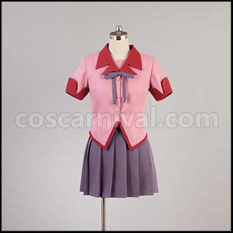 Hanamonogatari Suruga Kanbaru Cosplay Costume coscarnival - Front View