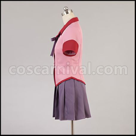 Hanamonogatari Suruga Kanbaru Cosplay Costume coscarnival - Back View