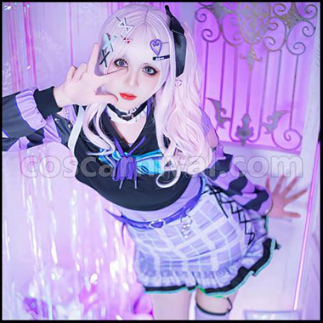 Hatsune Miku: Colorful Stage! Mizuki Akiyama Cosplay Costume VER2 coscarnival - Side Profile