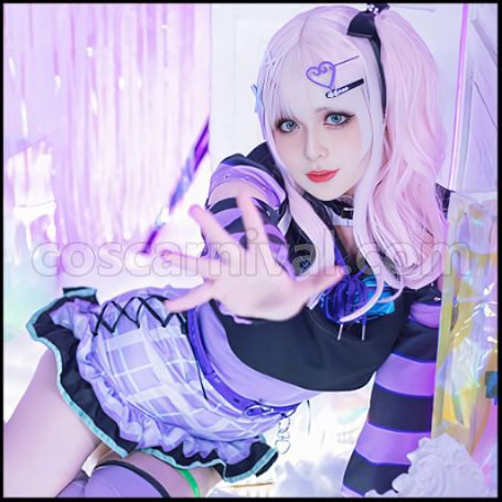 Hatsune Miku: Colorful Stage! Mizuki Akiyama Cosplay Costume VER2 coscarnival - Detail Close-up