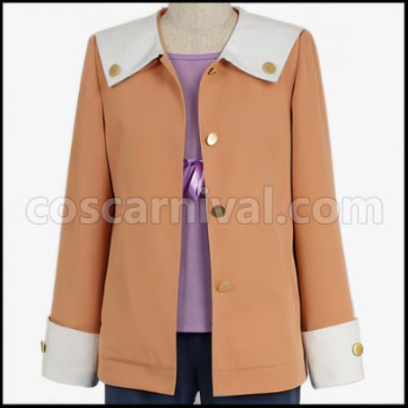 Bakemonogatari Nadeko Sengoku Cosplay Costume coscarnival - Hem Detail