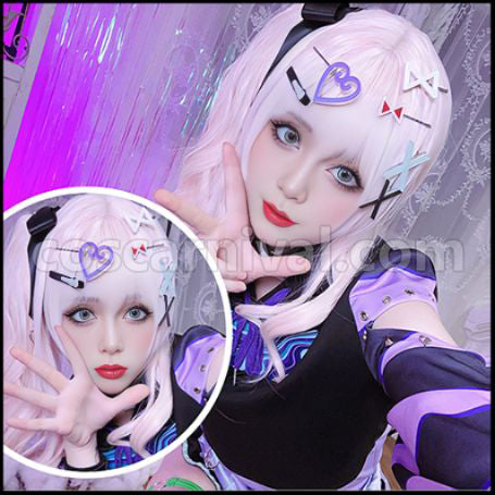 Hatsune Miku: Colorful Stage! Mizuki Akiyama Cosplay Costume VER2 coscarnival - Collar Design