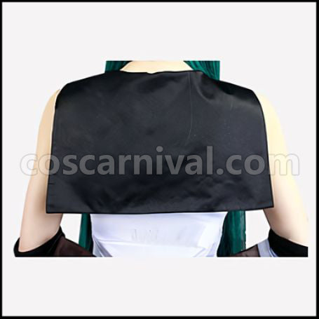 Sailor Moon Setsuna Meioh Sailor Pluto Cosplay Costume coscarnival - Detail Close-up