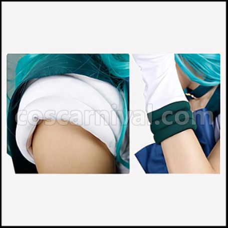 Sailor Moon Michiru Kaioh Sailor Neptune Cosplay Costume coscarnival - Detail Close-up