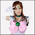 Sailor Moon Makoto Kino Sailor Jupiter Cosplay Costume coscarnival - Side Profile