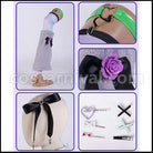 Hatsune Miku: Colorful Stage! Mizuki Akiyama Cosplay Costume VER2 coscarnival - Cuff Style