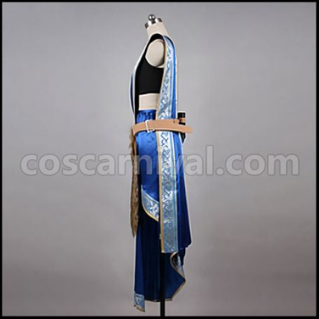 Final Fantasy XIII Yun Fang Cosplay Costume coscarnival - Side Profile