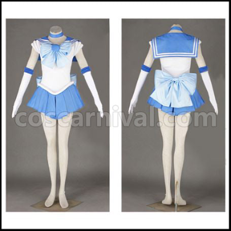 Sailor Moon Ami Mizuno Cosplay Costume coscarnival - Front View