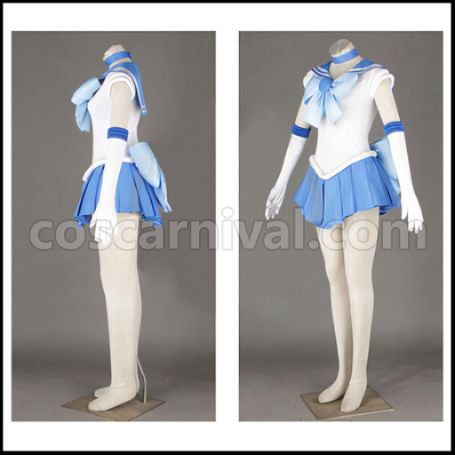 Sailor Moon Ami Mizuno Cosplay Costume coscarnival - Back View