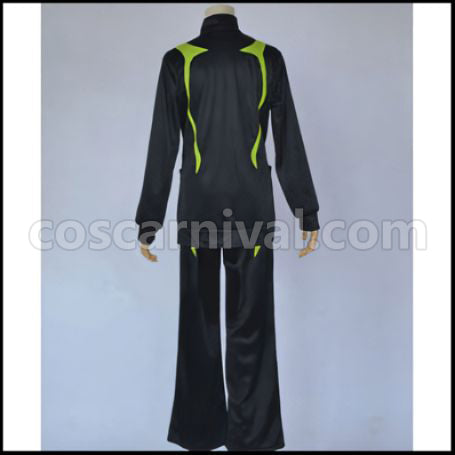 Free! Rin Matsuoka Uniform Cosplay Costume coscarnival - Back View