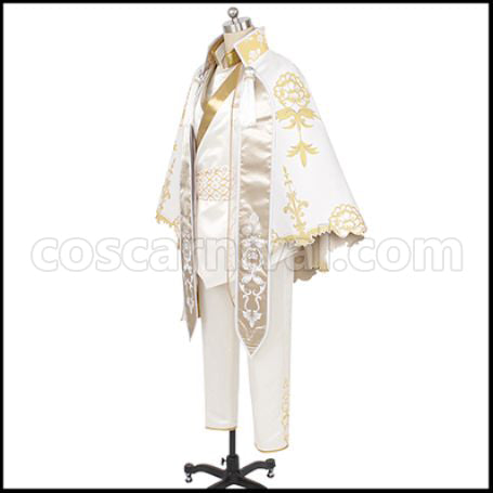 Twisted Wonderland SSR Gala Couture Leona Cosplay Costume coscarnival - Side Profile