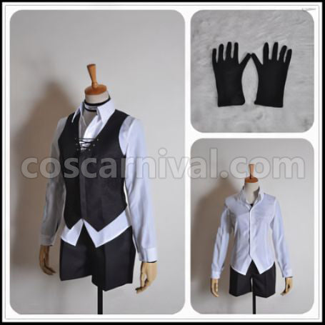 VOCALOID Deadline Circus Kagamine Len Cosplay Costume coscarnival - Side Profile