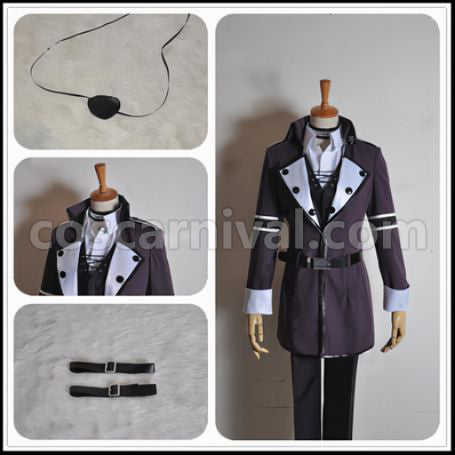 VOCALOID Deadline Circus Kamui Gakupo Cosplay Costume coscarnival - Back View