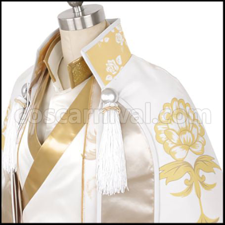 Twisted Wonderland SSR Gala Couture Leona Cosplay Costume coscarnival - Material Texture