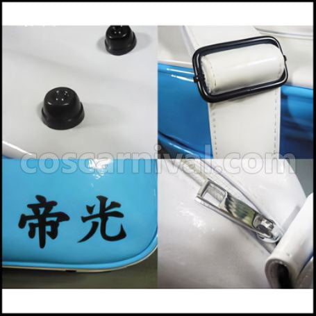 Kuroko's Basketball Teiko Middle School Bag, Shoulder Bag, Merchandise, Cosplay Prop coscarnival - Detail Close-up