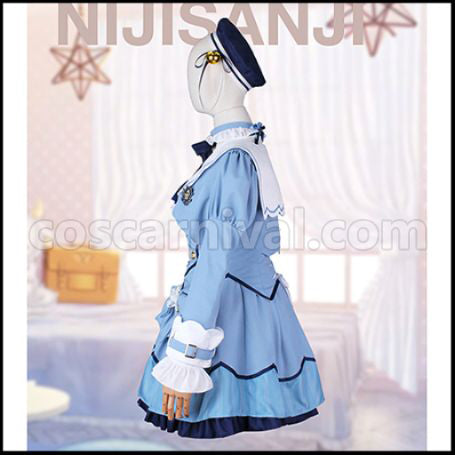 [Nijisanji Costume] Nijisanji VTuber Amamiya Kokoro Cosplay Costume coscarnival - Back View
